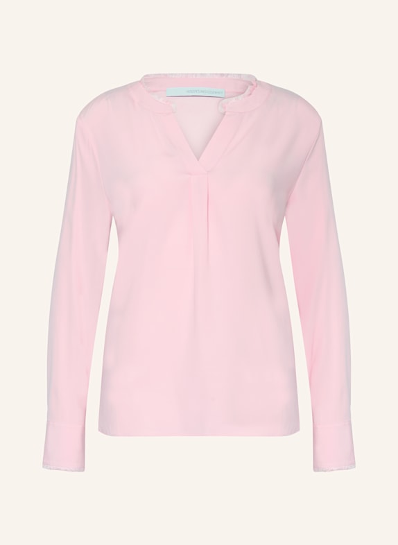 HERZEN'S ANGELEGENHEIT Blusenshirt aus Seide ROSA