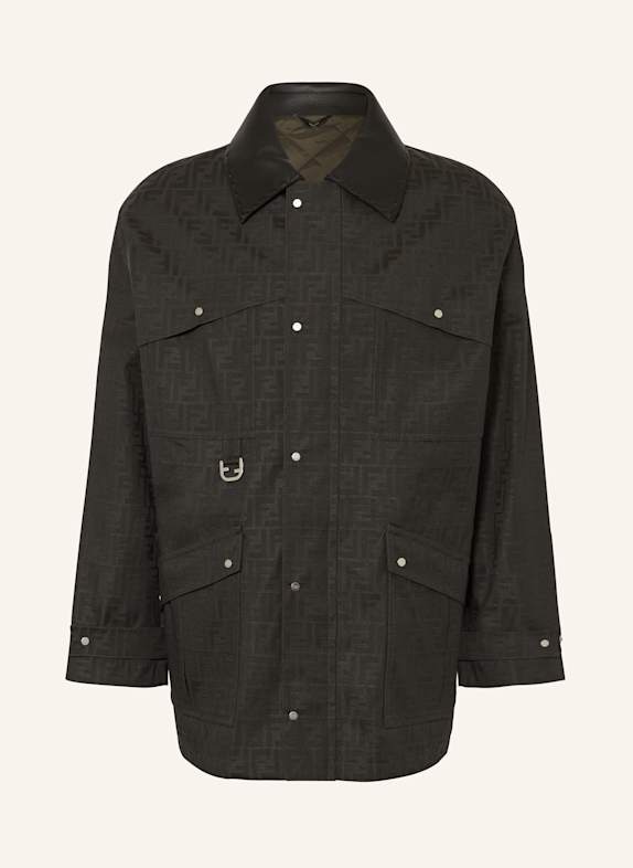 FENDI Fieldjacket DUNKELBRAUN
