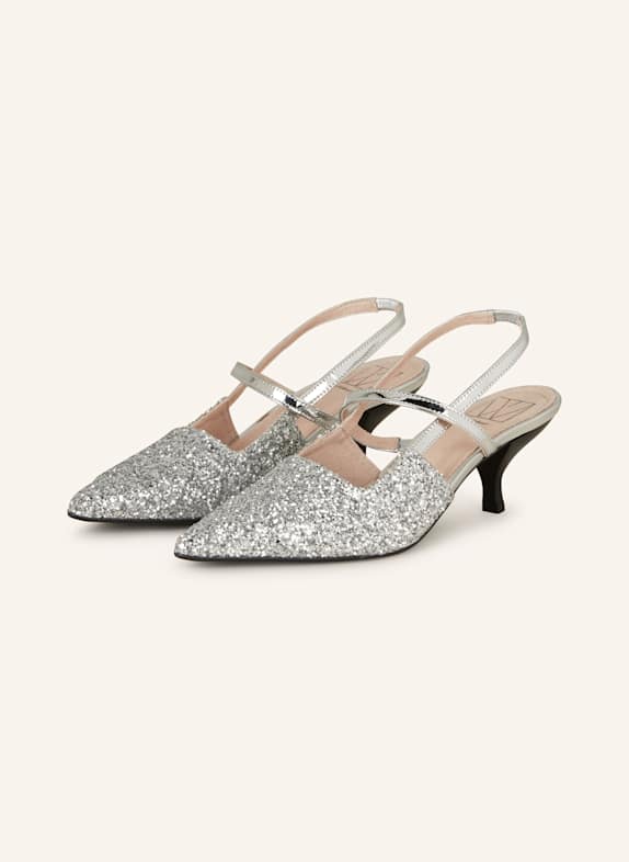 InWear Slingpumps MLITTERIW SILBER
