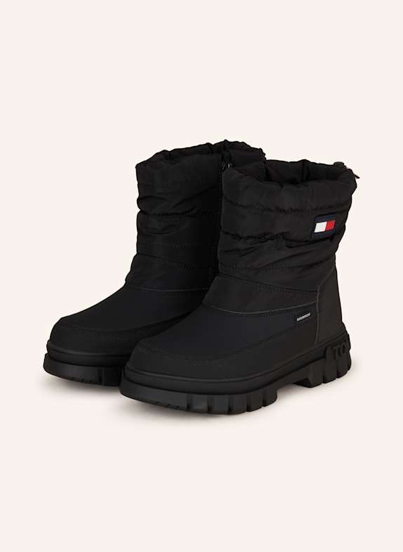 TOMMY HILFIGER Boots SCHWARZ