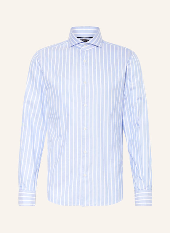 TOMMY HILFIGER Hemd Slim Fit HELLBLAU/ WEISS