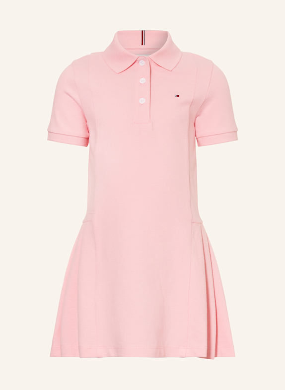 TOMMY HILFIGER Piqué-Polokleid PINK