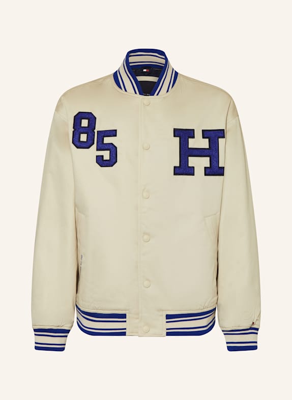 TOMMY HILFIGER College-Jacke HELLBRAUN/ BLAU