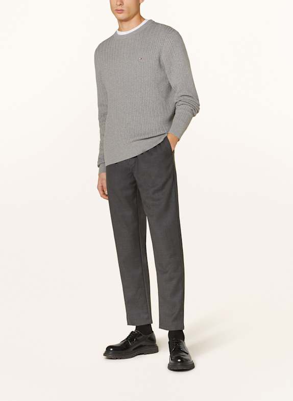 TOMMY HILFIGER Pullover DUNKELGRAU