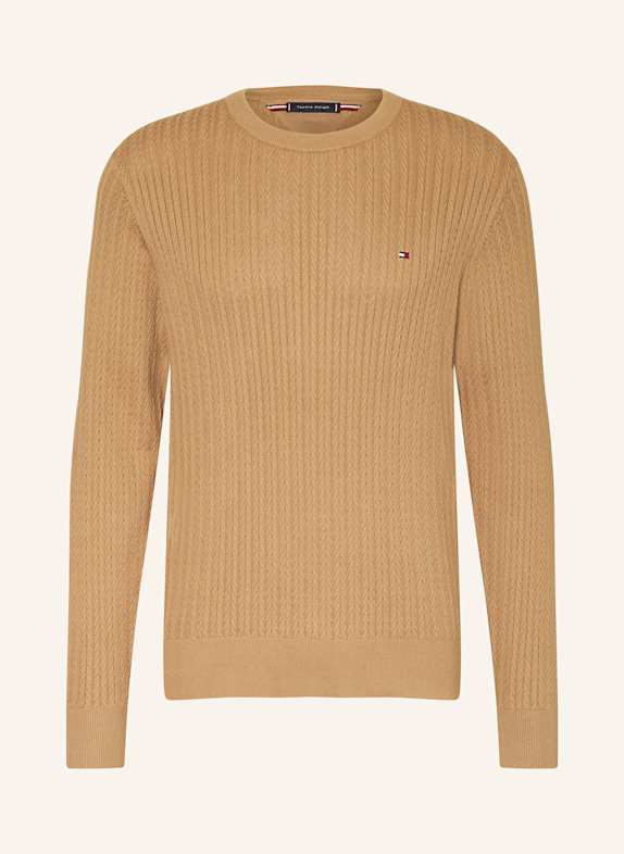 TOMMY HILFIGER Pullover COGNAC