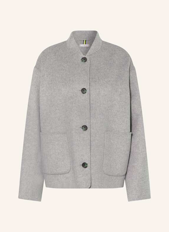 TOMMY HILFIGER Kastenjacke HELLGRAU