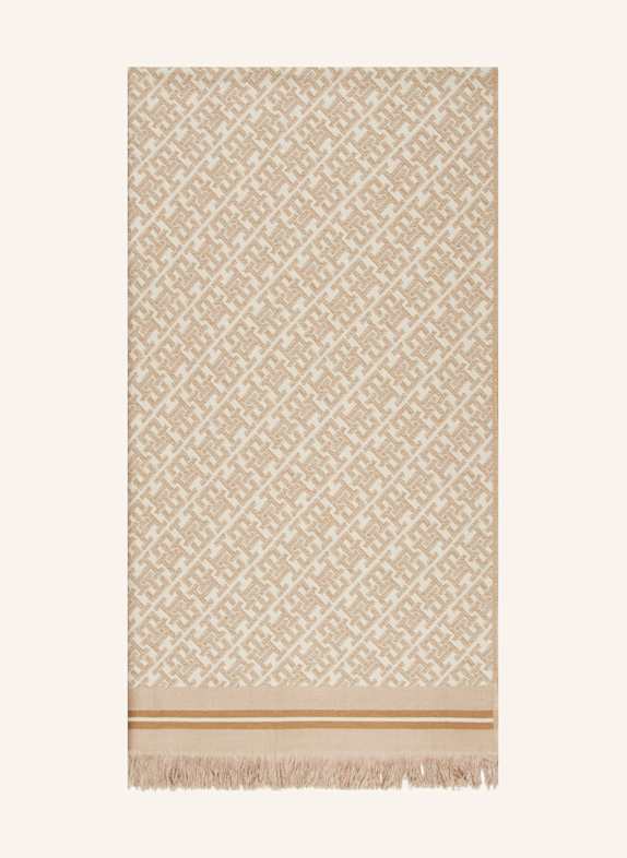 TOMMY HILFIGER Schal HELLBRAUN/ BEIGE