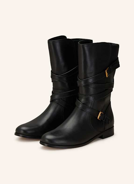 LAUREN RALPH LAUREN Stiefeletten BRIANNAH SCHWARZ