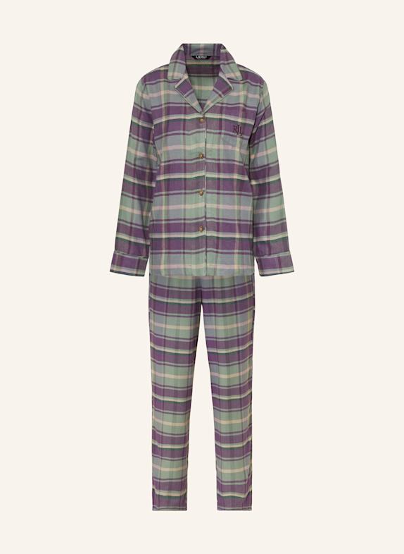 Where should we deliver to Flannel pajamas LIGHT GREEN/ PURPLE/ CREAM