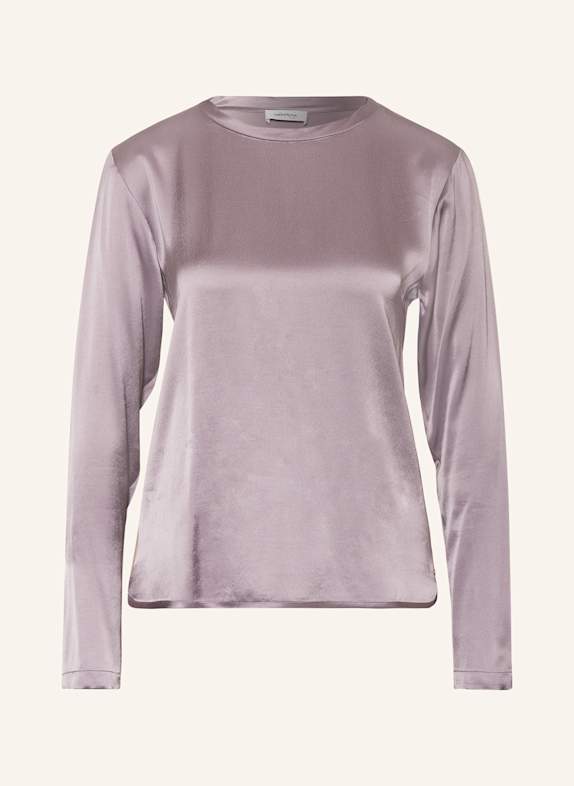 ottod'ame Blusenshirt aus Satin ROSÉ