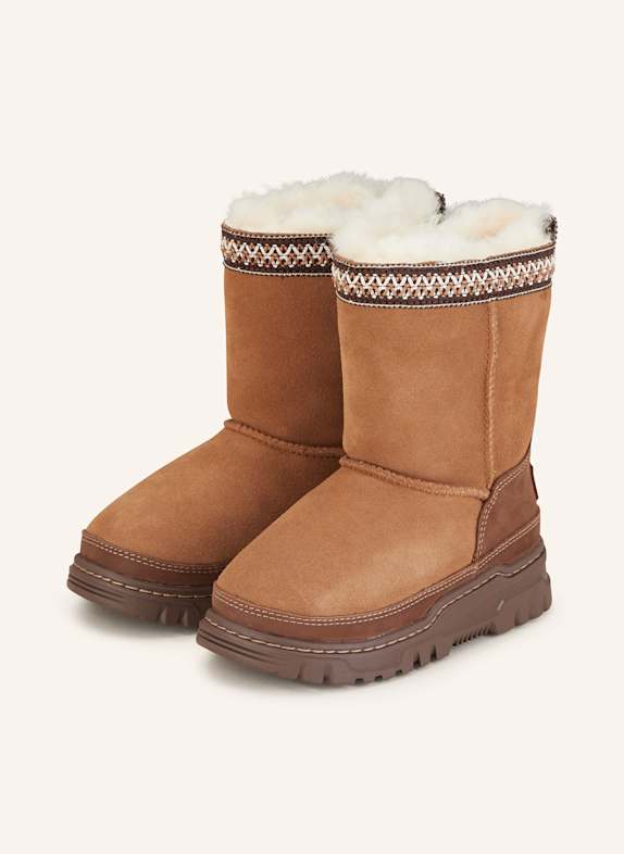 UGG Boots CLASSIC SHORT TRAILGAZER COGNAC