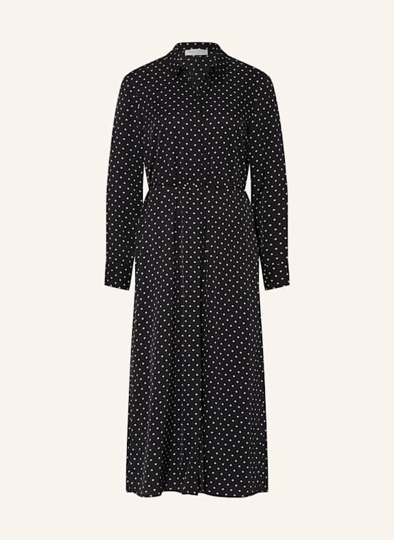 Marc O'Polo Hemdblusenkleid SCHWARZ/ ECRU