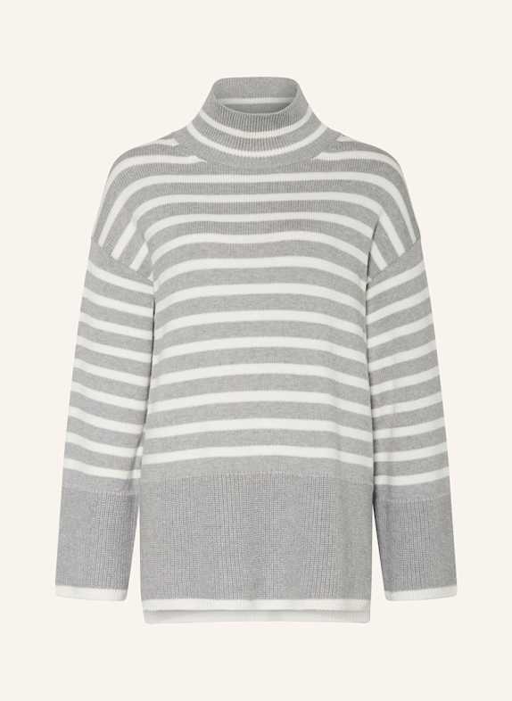 Marc O'Polo Sweater LIGHT GRAY/ WHITE