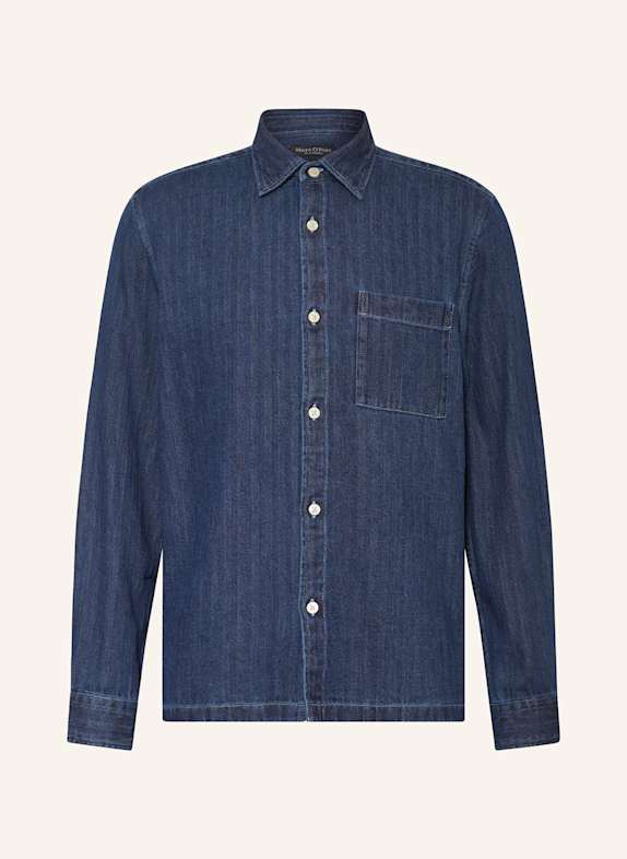 Marc O'Polo Koszula jeansowa regular fit NIEBIESKI