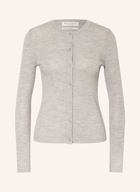 Marc O'Polo Strickjacke HELLGRAU