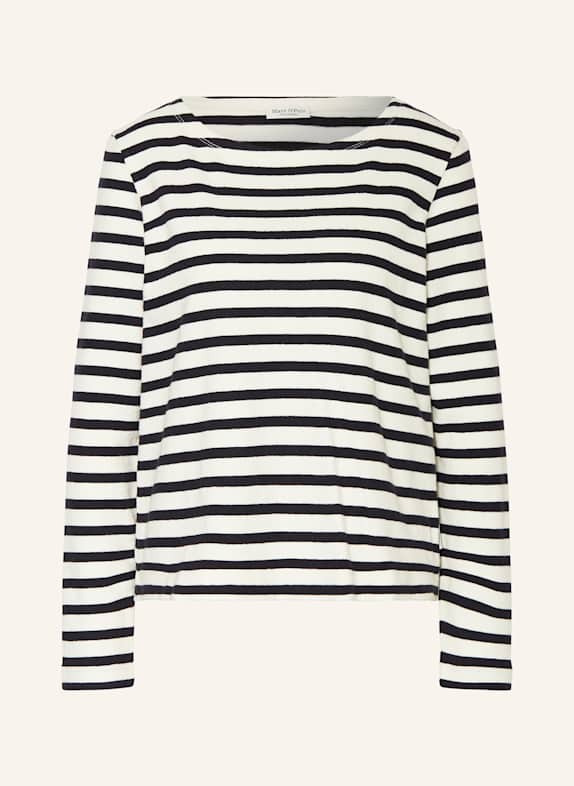 Marc O'Polo Pullover SCHWARZ/ ECRU