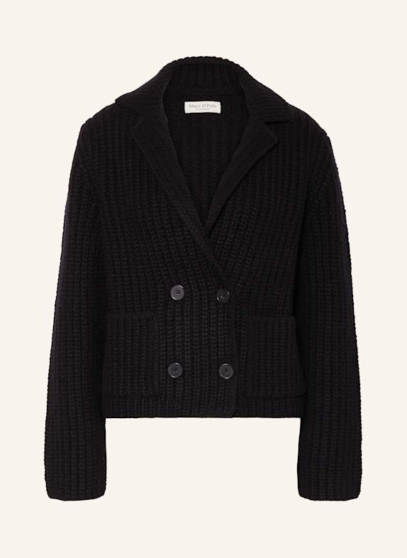 Marc O'Polo Strickjacke SCHWARZ
