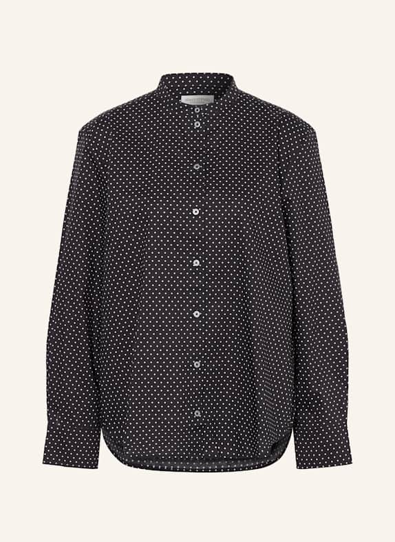 Marc O'Polo Bluse SCHWARZ/ WEISS