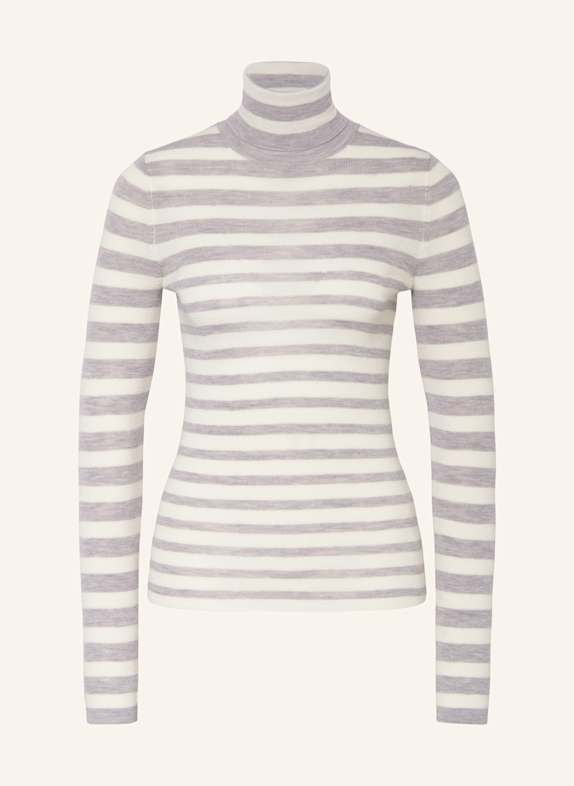 Marc O'Polo Rollkragenpullover HELLGRAU/ CREME