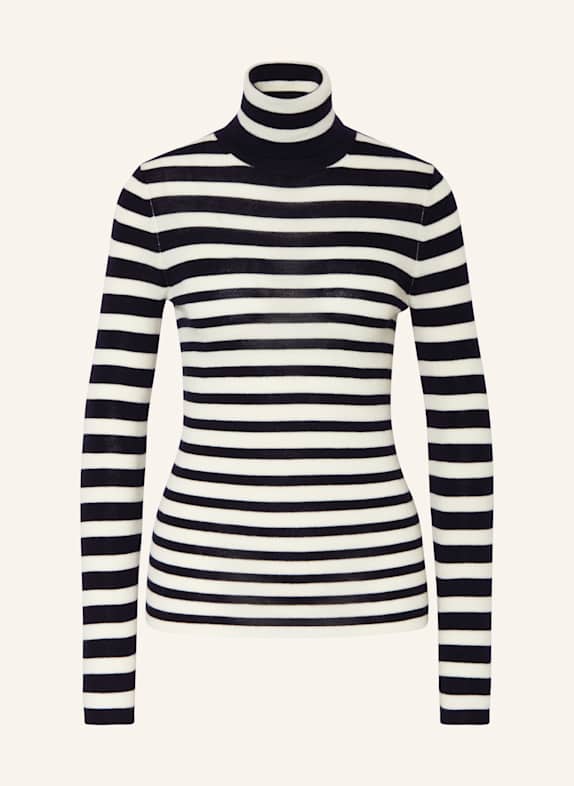 Marc O'Polo Rollkragenpullover SCHWARZ/ CREME