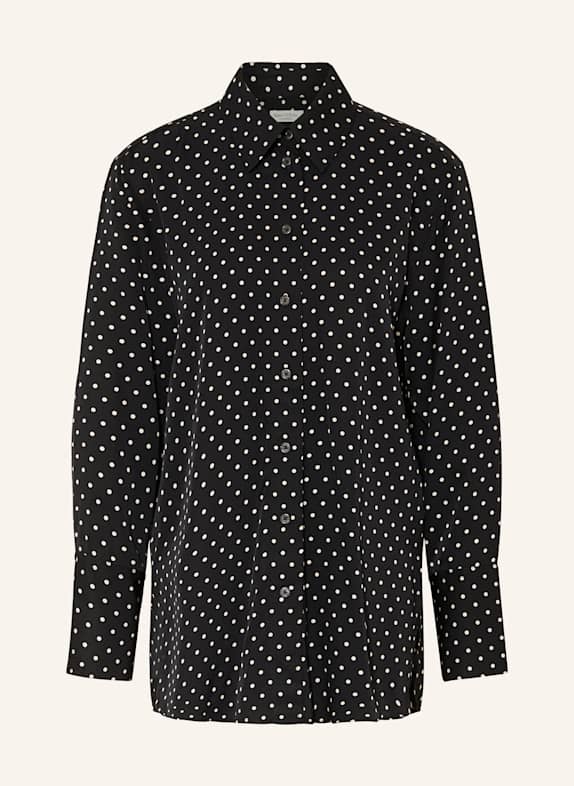 Marc O'Polo Hemdbluse DUNKELBLAU/ ECRU