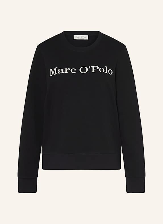 Marc O'Polo Sweatshirt DUNKELBLAU/ WEISS