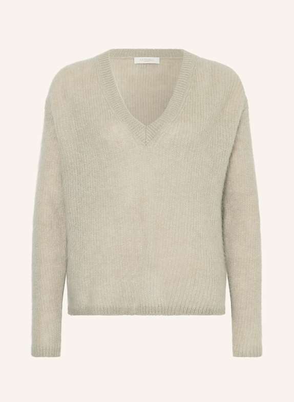 ANTONELLI firenze Alpaka-Pullover PENELOPE HELLBRAUN