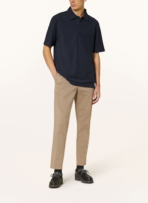 SAMSØE  SAMSØE Jersey poloshirt SAKVISTBRO Regular Fit DONKERBLAUW