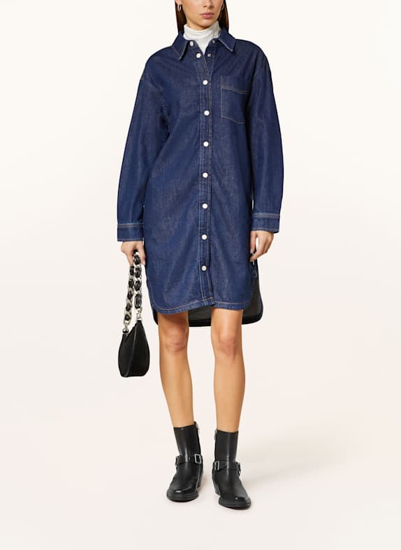 Marc O'Polo DENIM Oversized-Jeanskleid DUNKELBLAU
