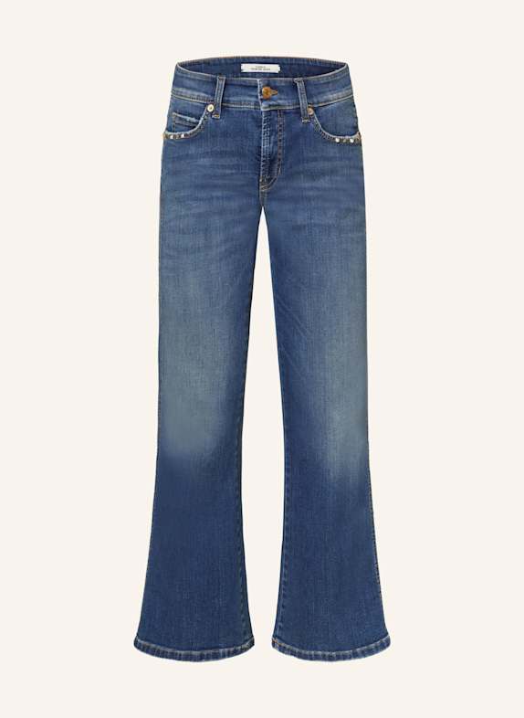 CAMBIO Cambio 7/8 Hosen mit Schmucksteinen und Nieten 5151 natural mid used