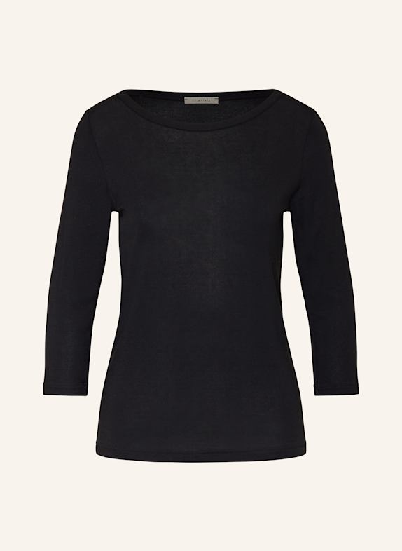lilienfels Shirt mit 3/4-Arm SCHWARZ