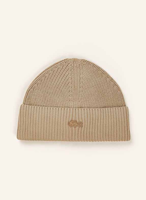 LACOSTE Mütze BEIGE