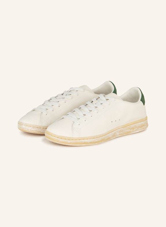 LACOSTE Sneaker CARNABY ECRU/ GRÜN
