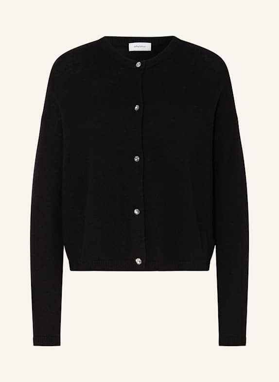 darling harbour Strickjacke mit Cashmere SCHWARZ