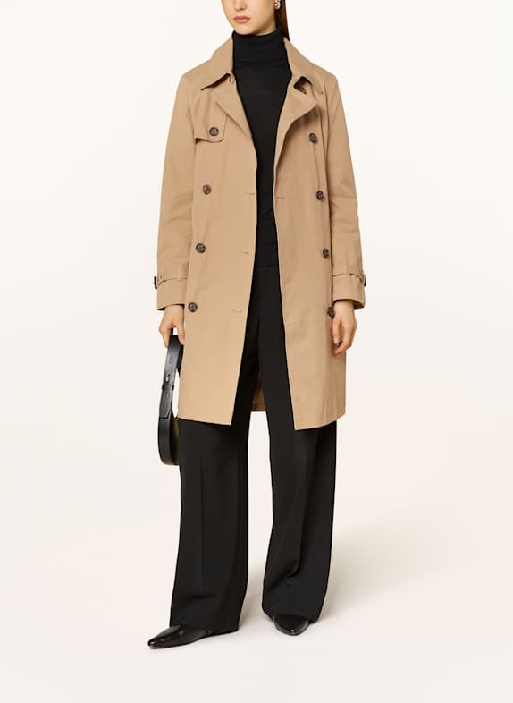 darling harbour Trench coat CAMEL
