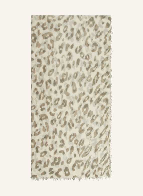 darling harbour Schal mit Cashmere BEIGE/ OLIV
