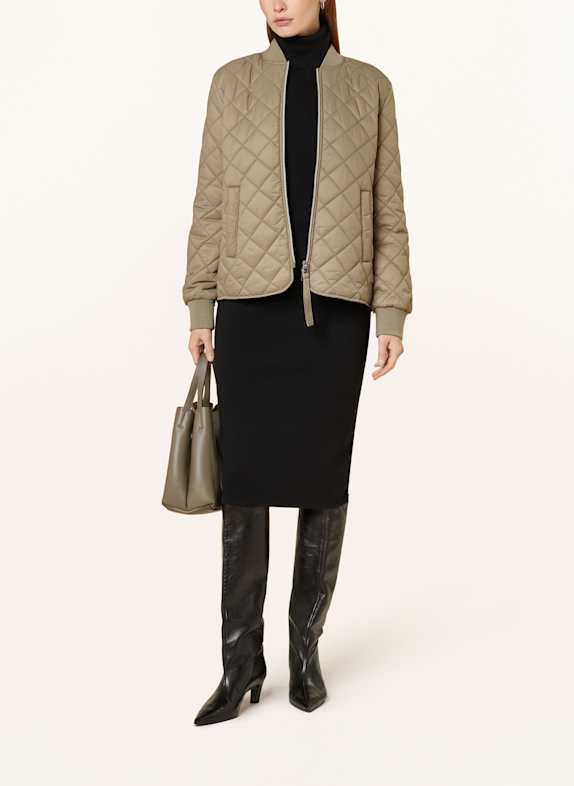 darling harbour Prošívaná bunda SVĚTLE ZELENÁ