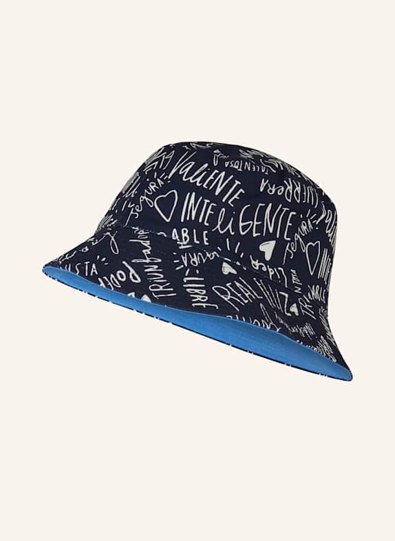 darling harbour Bucket-Hat zum Wenden DUNKELBLAU/ WEISS