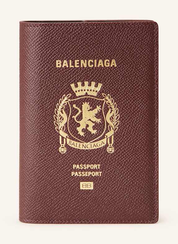 BALENCIAGA Kartenetui DUNKELROT