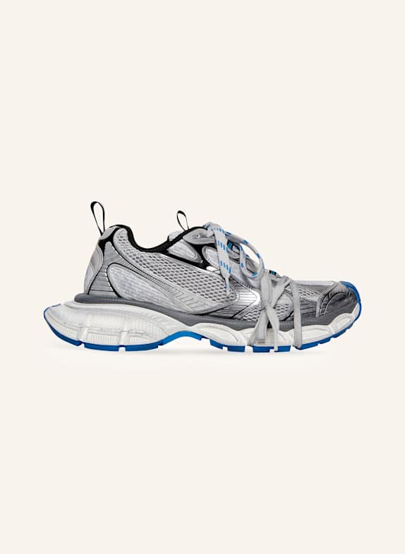 BALENCIAGA Sneaker 3XL GRAU/ WEISS/ BLAU