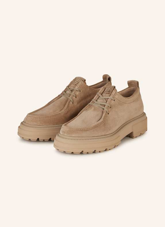 KENNEL & SCHMENGER Plateau-Schnürer AMIRA BEIGE