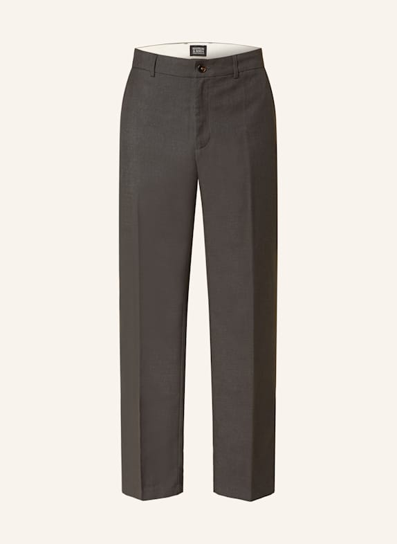 SCOTCH & SODA Hose Regular Straight Fit DUNKELBRAUN