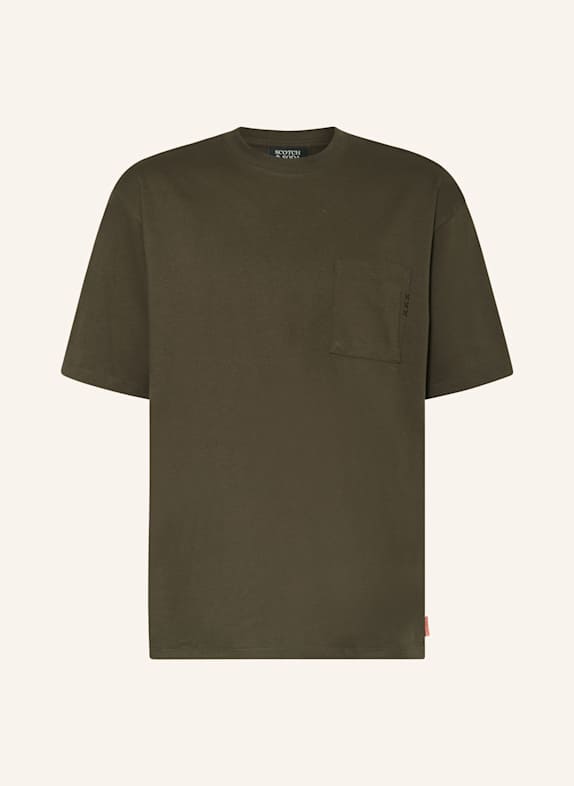 SCOTCH & SODA T-shirt DARK BROWN