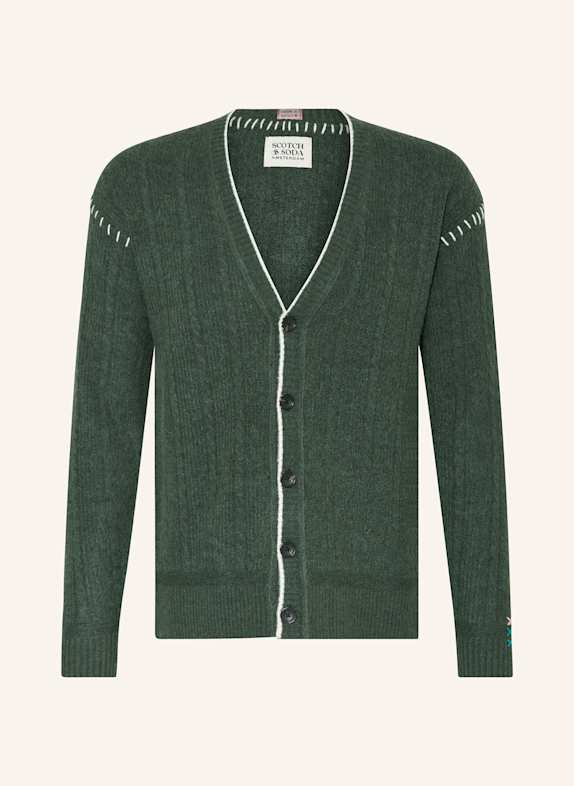 SCOTCH & SODA Strickjacke DUNKELGRÜN