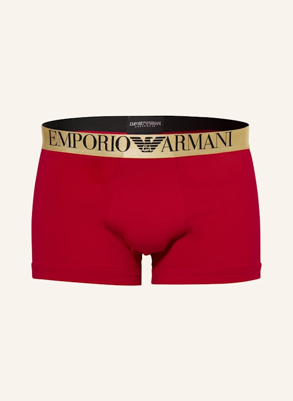 EMPORIO ARMANI Boxershorts ROT/ GOLD/ SCHWARZ