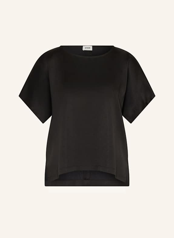 DRYKORN Blusenshirt CORAMY aus Satin SCHWARZ