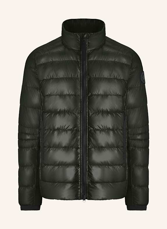 CANADA GOOSE Lekka kurtka puchowa CROFTON CZIEMNOSZARY