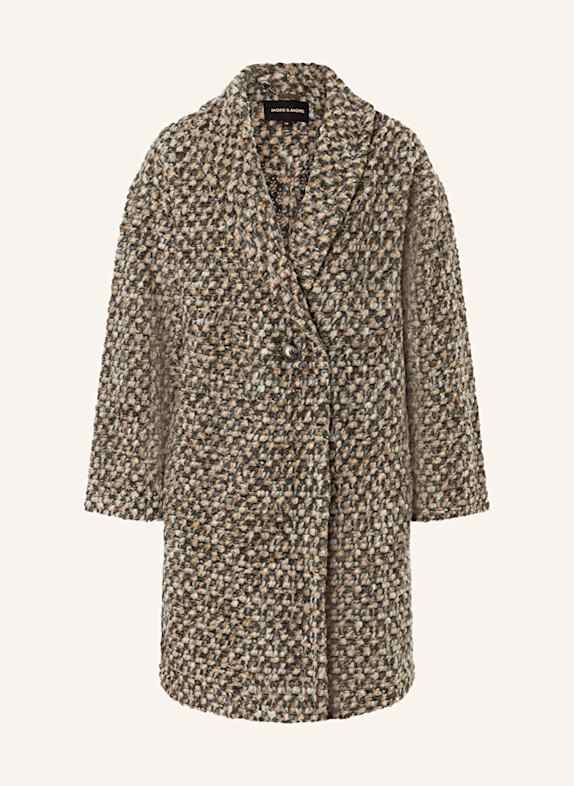 MORE & MORE Bouclé coat TAUPE