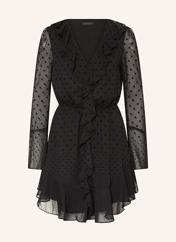 GUESS OLYMPE dress BLACK