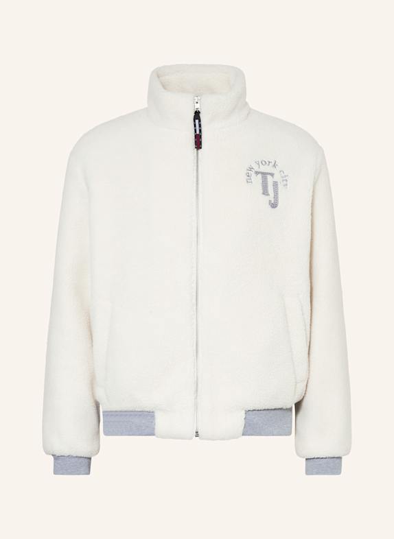 TOMMY JEANS Teddyfell-Blouson CREME/ GRAU